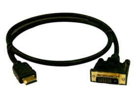 DVI (24+1) Male / HDMI 19Pin Male